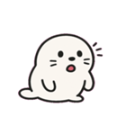 もちもちアザラシの日常@SFW（個別スタンプ：5）