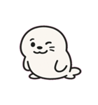 もちもちアザラシの日常@SFW（個別スタンプ：6）