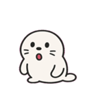 もちもちアザラシの日常@SFW（個別スタンプ：11）