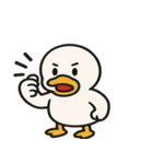 まんまるアヒルの気まぐれ便り@SFW（個別スタンプ：10）