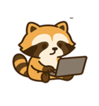 ちゃっかりアライグマ劇場@SFW（個別スタンプ：3）