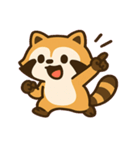 ちゃっかりアライグマ劇場@SFW（個別スタンプ：4）