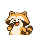 ちゃっかりアライグマ劇場@SFW（個別スタンプ：6）