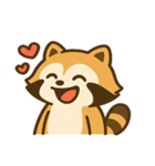 ちゃっかりアライグマ劇場@SFW（個別スタンプ：10）