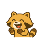 ちゃっかりアライグマ劇場@SFW（個別スタンプ：14）