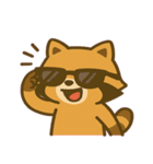 ちゃっかりアライグマ劇場@SFW（個別スタンプ：16）