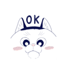 宇宙人、猫と住む（個別スタンプ：1）