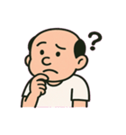 やさぐれおじさんの日常@SFW（個別スタンプ：8）