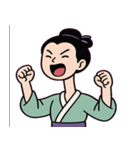 のびのびろくろ首の毎日@SFW（個別スタンプ：2）