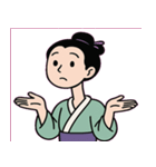 のびのびろくろ首の毎日@SFW（個別スタンプ：4）