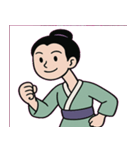 のびのびろくろ首の毎日@SFW（個別スタンプ：10）