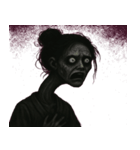 終わらないろくろ首@SFW（個別スタンプ：1）