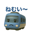 ぶっくりした電車（個別スタンプ：4）