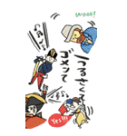 名画、覚醒ッ！！【bigスタンプ】（個別スタンプ：3）