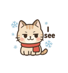 ふゆねこ日和♪（個別スタンプ：10）