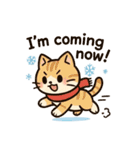 ふゆねこ日和♪（個別スタンプ：12）