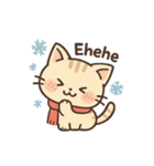 ふゆねこ日和♪（個別スタンプ：13）