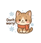 ふゆねこ日和♪（個別スタンプ：14）