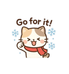 ふゆねこ日和♪（個別スタンプ：15）