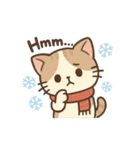 ふゆねこ日和♪（個別スタンプ：17）