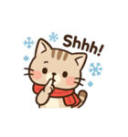 ふゆねこ日和♪（個別スタンプ：18）