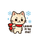 ふゆねこ日和♪（個別スタンプ：33）
