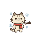 ふゆねこ日和♪（個別スタンプ：34）