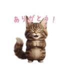 【日本語】 メインクーン スタンプ 2（個別スタンプ：10）