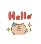 biepo 秋を感じるクマスン（個別スタンプ：6）