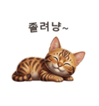 【韓国語】 ベンガル スタンプ 1（個別スタンプ：6）