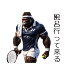 ゴリラ×テニス3！3Dリアルスマッシュ（個別スタンプ：28）