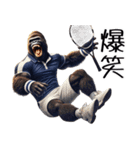 ゴリラ×テニス3！3Dリアルスマッシュ（個別スタンプ：29）