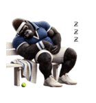 ゴリラ×テニス3！3Dリアルスマッシュ（個別スタンプ：36）