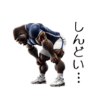 ゴリラ×テニス3！3Dリアルスマッシュ（個別スタンプ：37）