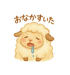 ふわふわ羊♪使いやすい♡あいさつ♡敬語♡（個別スタンプ：37）