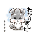名前が入る★愛犬♡シュナウザーの気づかい（個別スタンプ：5）