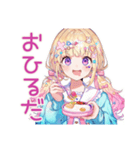 パステル女子の原宿食べ歩き（個別スタンプ：31）