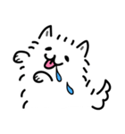 ふかふかサモエド（個別スタンプ：16）