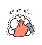 おふざけするうさぎときどきにんじん10（個別スタンプ：3）