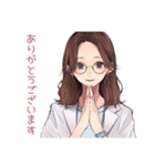 メガネガールの丁寧敬語★仕事（個別スタンプ：8）