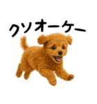 犬うんこ【トイプードル】（個別スタンプ：7）