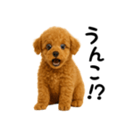 犬うんこ【トイプードル】（個別スタンプ：35）
