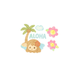 南国バカンスLINEスタンプ！アロハ〜！（個別スタンプ：2）