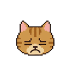 平成レトロ風☆ドット絵☆うさぎ☆ねこ（個別スタンプ：22）