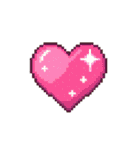 平成レトロ風☆ドット絵☆うさぎ☆ねこ（個別スタンプ：29）