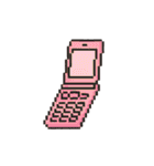 平成レトロ風☆ドット絵☆うさぎ☆ねこ（個別スタンプ：39）