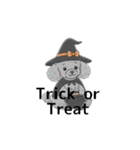 トイプードル グレー（秋冬のスタンプ）（個別スタンプ：26）