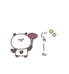 秋のあいさつ◎ちびっこぱんださん #2（個別スタンプ：31）