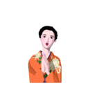 動く3D！女将のよしこさん17（個別スタンプ：15）