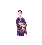動く3D！女将のよしこさん17（個別スタンプ：16）
